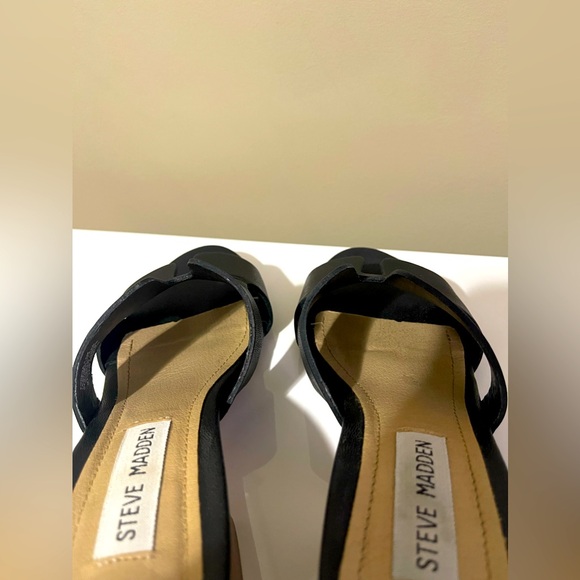 Steve by Steven Madden Foreva Block-Heel Sandals Black Size 5.5 - Picture 9 of 11